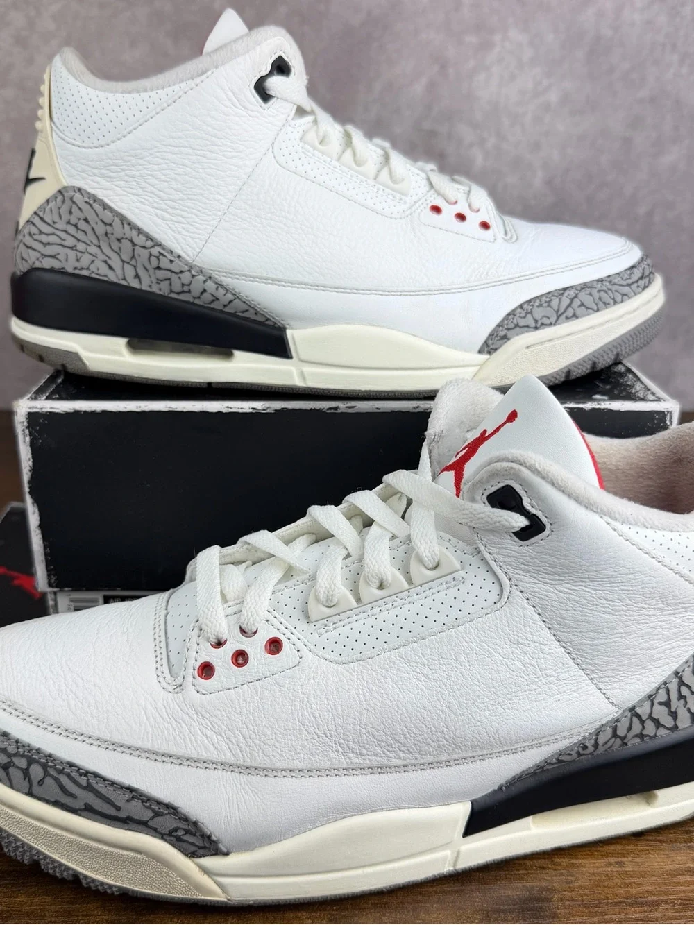 Air Jordan 3 Retro White Cement Reimagined Size 11.5 DN3707-100 Men Shoe OG Rare